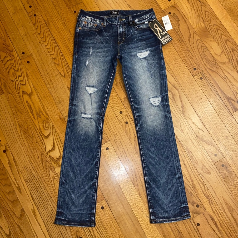 NWT REMIX by ROCK REVIVAL STRAIGHT LEG JEANS